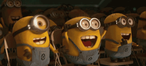 Minions Cheering Despicable Me